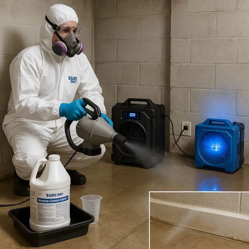 Sanitization and Odor Removal process in Kiel, WI