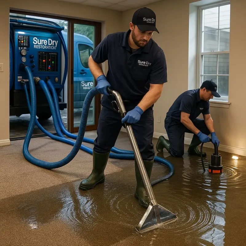 Water Extraction and Removal process in Kiel, WI